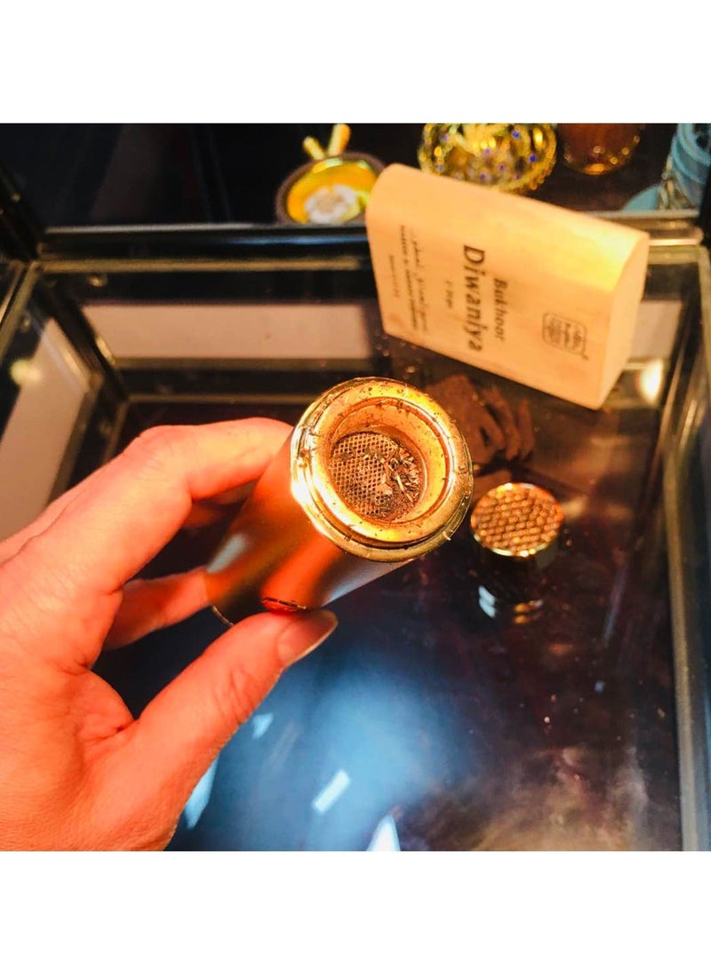 Sharpdo Portable Bakhoor Burner, USB-C Rechargeable Incense Warmer with Ceramic Heating, 36dB Quiet Flameless Aromatherapy Device for Home & Car Use - Image 4